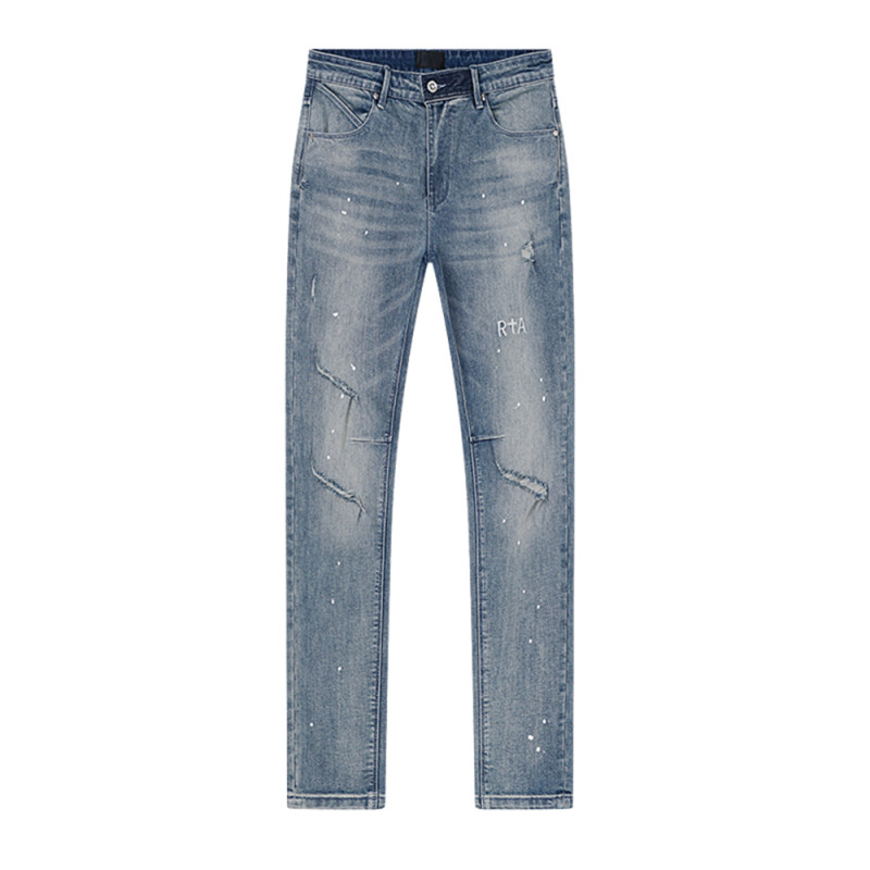 Men Classic Jeans Trousers Suit Pant Bottoms Joggers Clothes Women