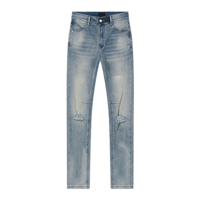 Men Classic Jeans Trousers Suit Pant Bottoms Joggers Clothes Women