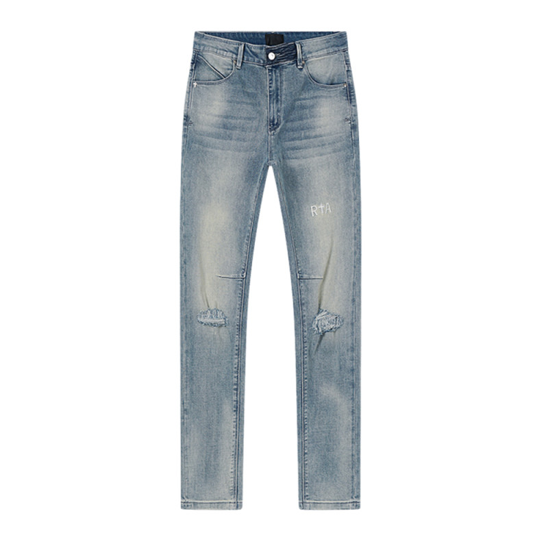 Men Classic Jeans Trousers Suit Pant Bottoms Joggers Clothes Women