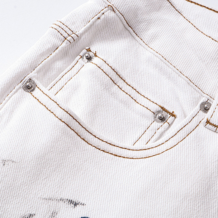 Men Classic Jeans Trousers Suit Pant Bottoms Joggers Clothes Women