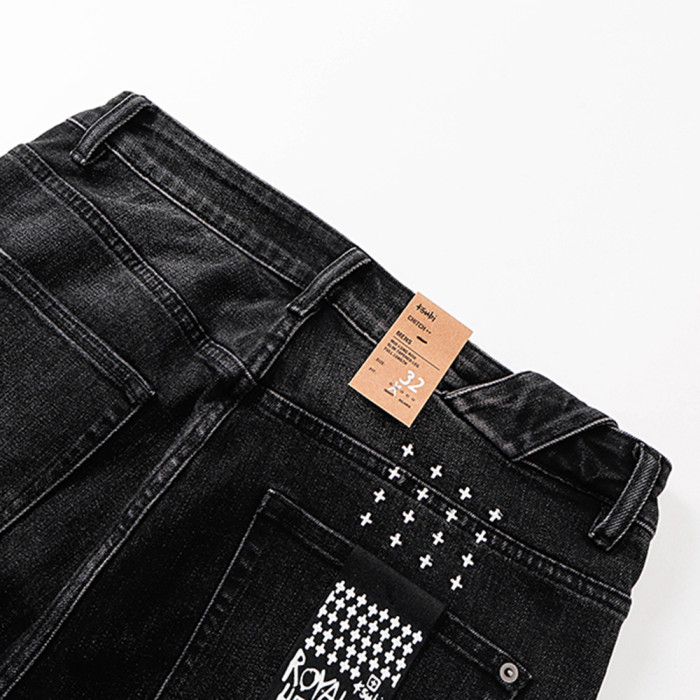 Men Classic Jeans Trousers Suit Pant Bottoms Joggers Clothes Women