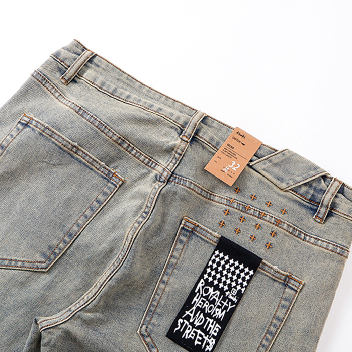 Men Classic Jeans Trousers Suit Pant Bottoms Joggers Clothes Women