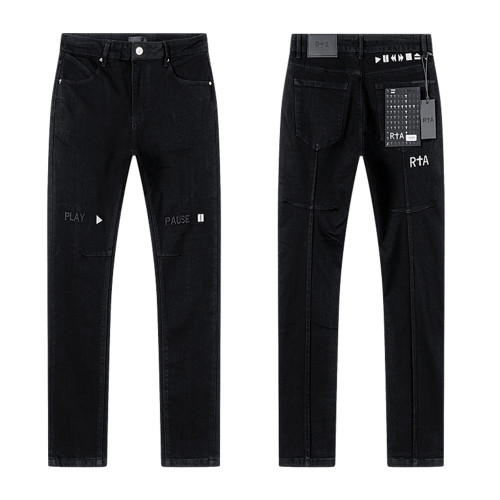 Men Classic Jeans Trousers Suit Pant Bottoms Joggers Clothes Women