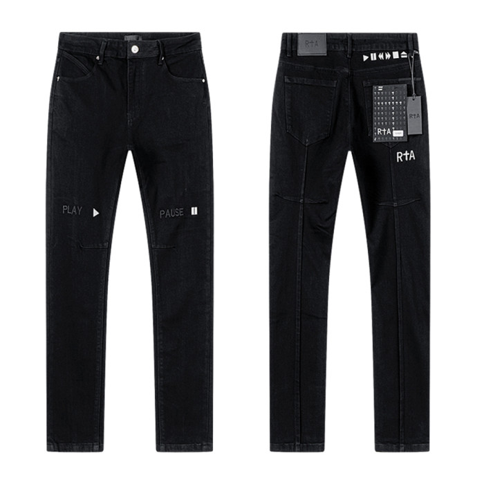 Men Classic Jeans Trousers Suit Pant Bottoms Joggers Clothes Women