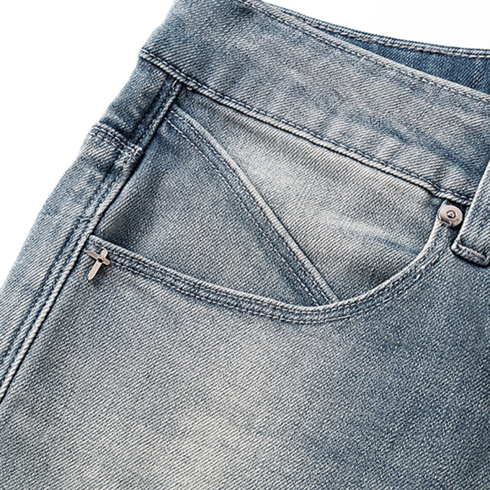 Men Classic Jeans Trousers Suit Pant Bottoms Joggers Clothes Women