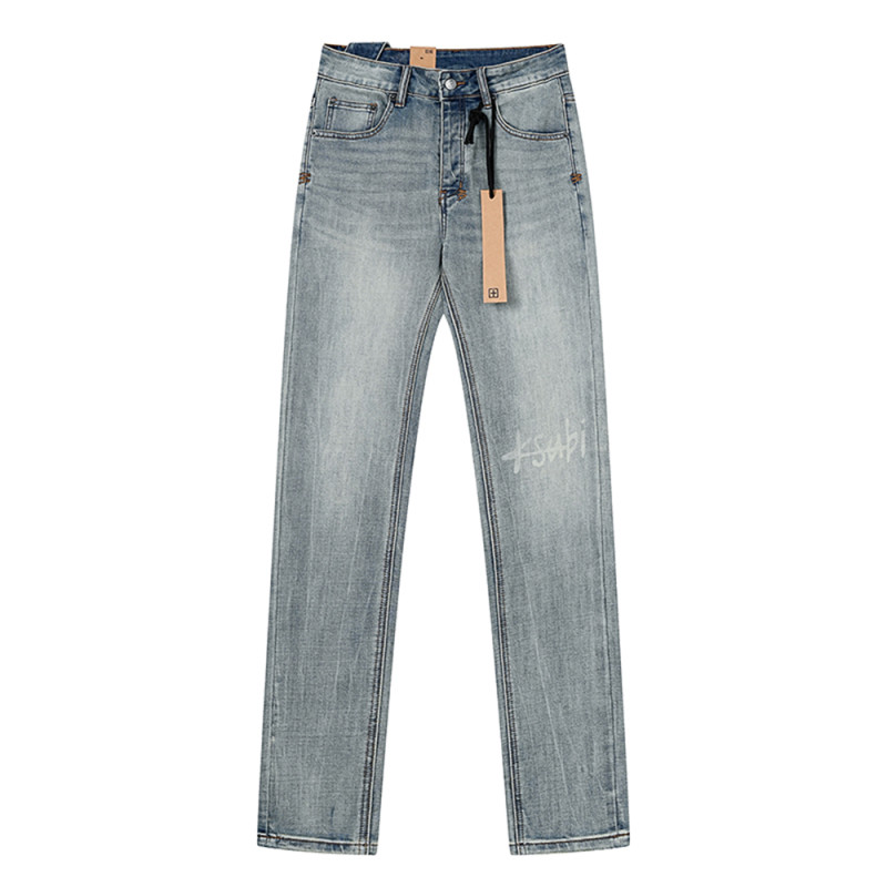 Men Classic Jeans Trousers Suit Pant Bottoms Joggers Clothes Women