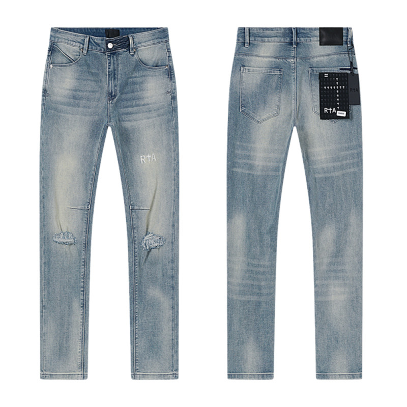 Men Classic Jeans Trousers Suit Pant Bottoms Joggers Clothes Women