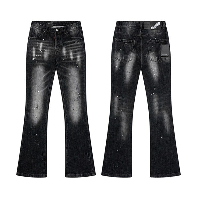 Men Classic Jeans Trousers Suit Pant Bottoms Joggers Clothes Women