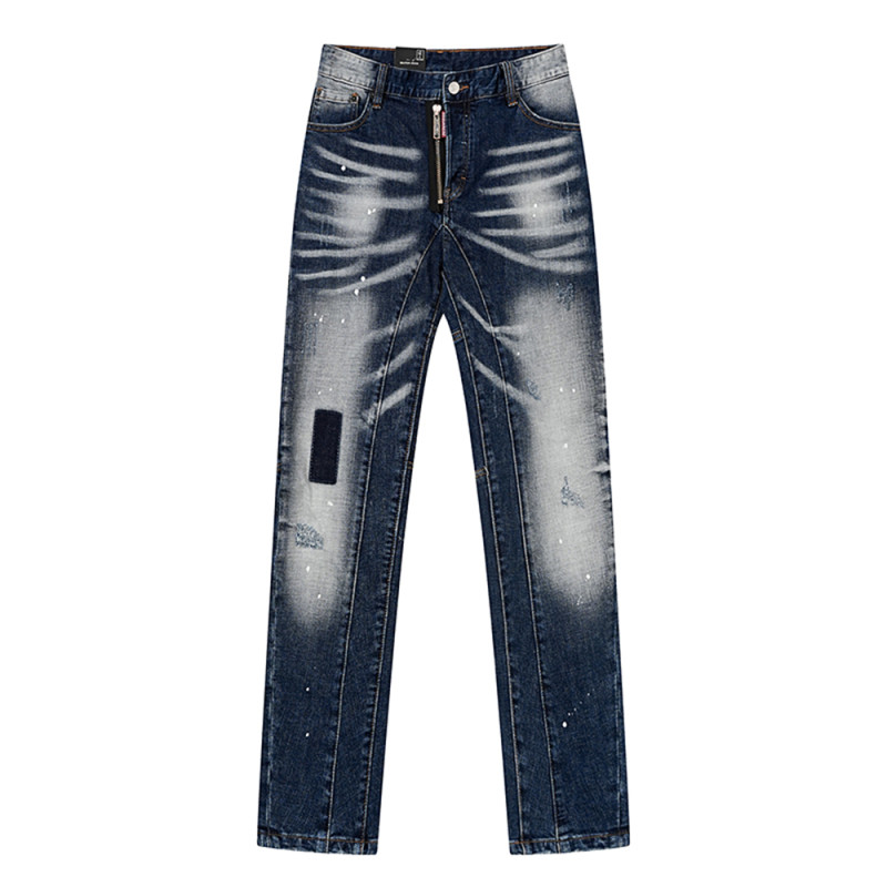 Men Classic Jeans Trousers Suit Pant Bottoms Joggers Clothes Women