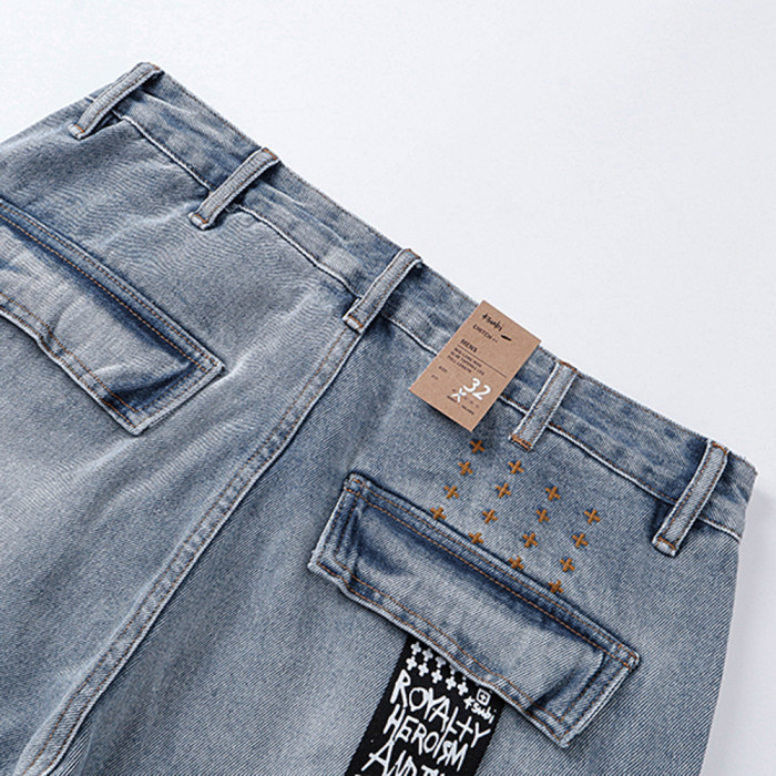 Men Classic Jeans Trousers Suit Pant Bottoms Joggers Clothes Women