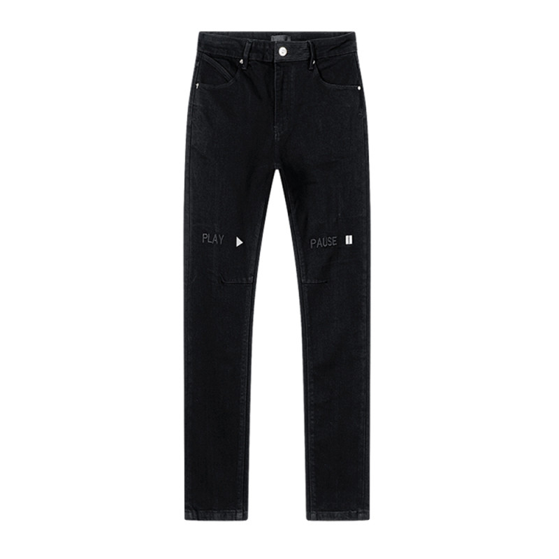 Men Classic Jeans Trousers Suit Pant Bottoms Joggers Clothes Women