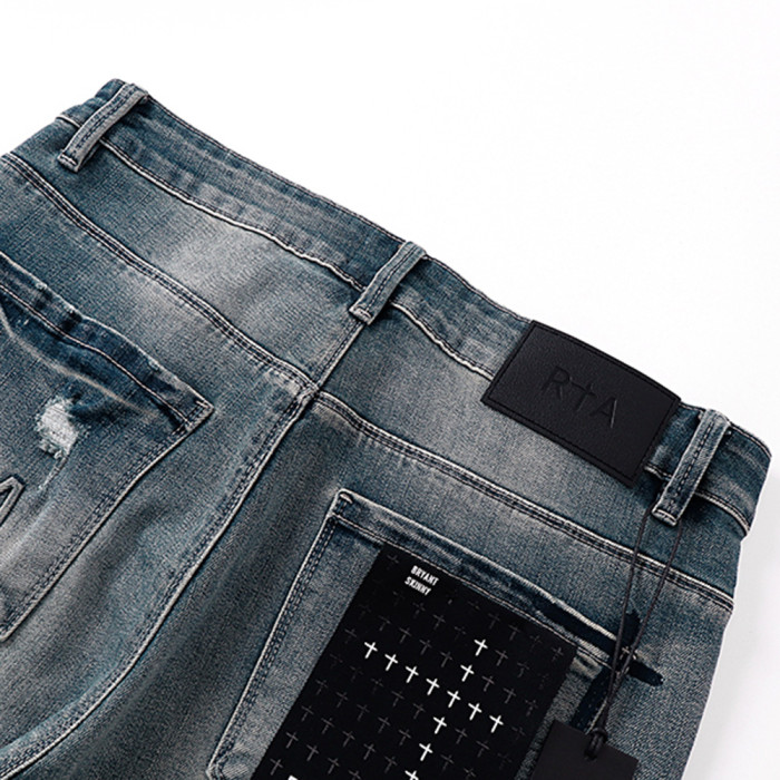Men Classic Jeans Trousers Suit Pant Bottoms Joggers Clothes Women
