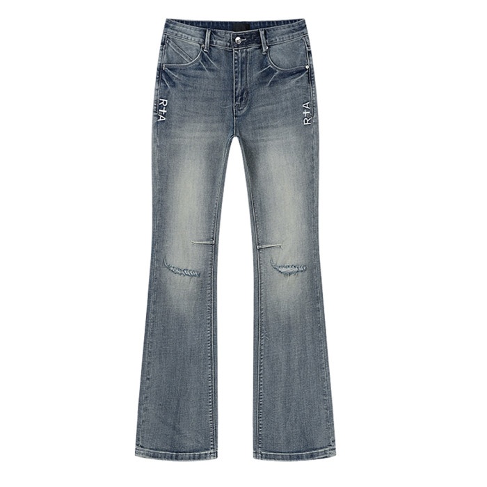 Men Classic Jeans Trousers Suit Pant Bottoms Joggers Clothes Women
