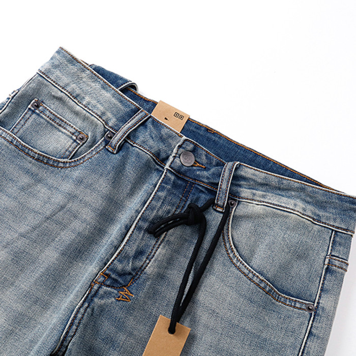 Men Classic Jeans Trousers Suit Pant Bottoms Joggers Clothes Women
