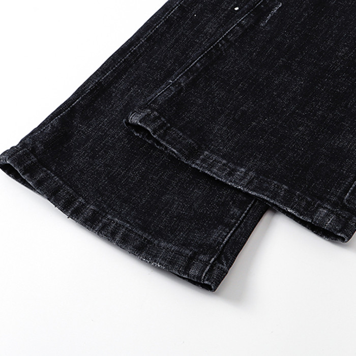Men Classic Jeans Trousers Suit Pant Bottoms Joggers Clothes Women