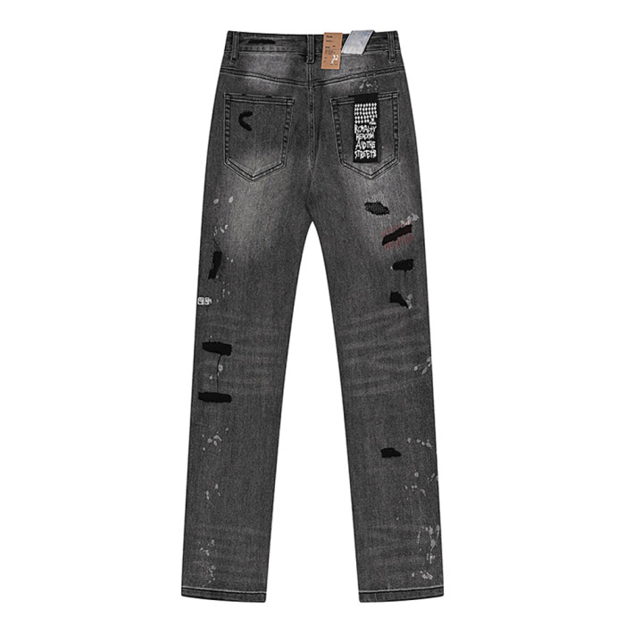 Men Classic Jeans Trousers Suit Pant Bottoms Joggers Clothes Women