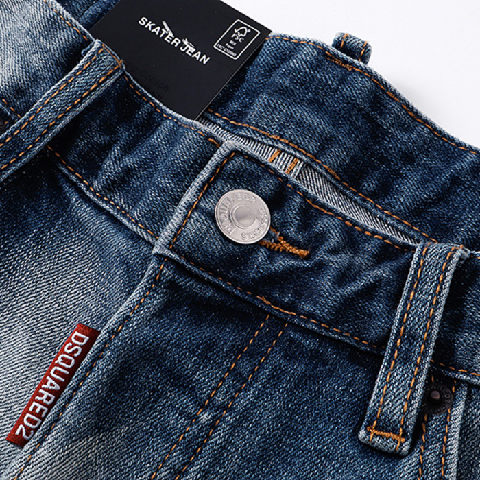 Men Women Denim Shorts Streetwear Bottoms Half Pants Jean Shorts Unisex