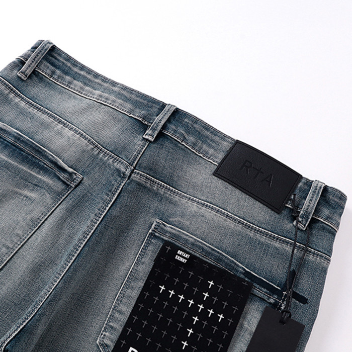 Men Classic Jeans Trousers Suit Pant Bottoms Joggers Clothes Women