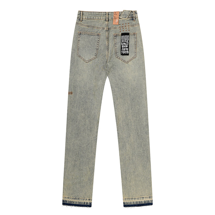 Men Classic Jeans Trousers Suit Pant Bottoms Joggers Clothes Women