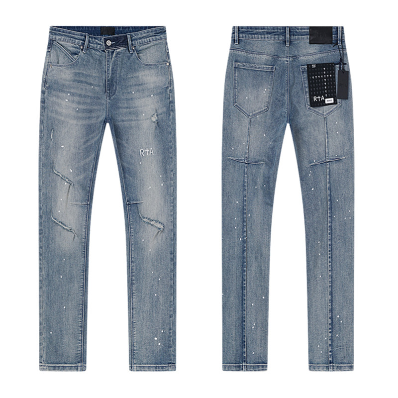 Men Classic Jeans Trousers Suit Pant Bottoms Joggers Clothes Women