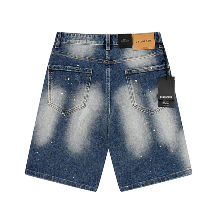 Men Women Denim Shorts Streetwear Bottoms Half Pants Jean Shorts Unisex