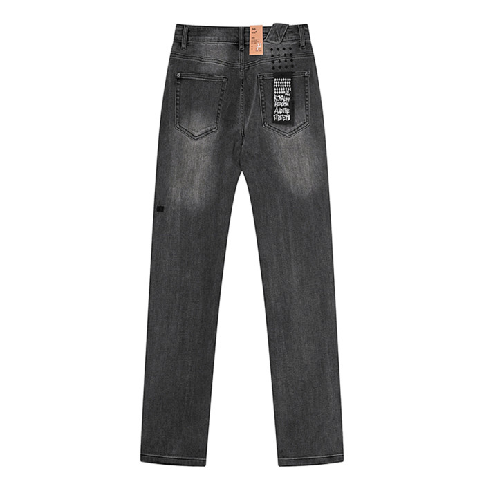 Men Classic Jeans Trousers Suit Pant Bottoms Joggers Clothes Women