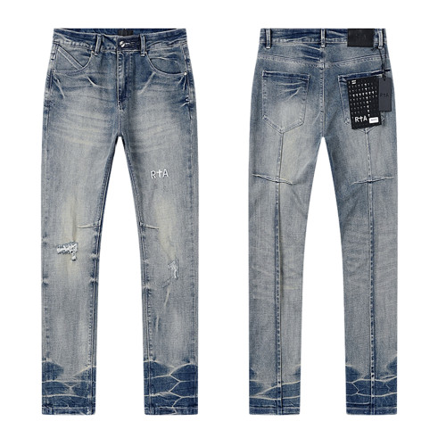 Men Classic Jeans Trousers Suit Pant Bottoms Joggers Clothes Women