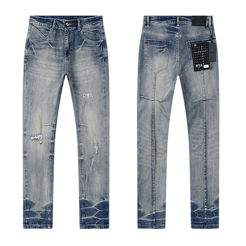Men Classic Jeans Trousers Suit Pant Bottoms Joggers Clothes Women