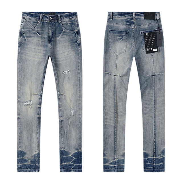 Men Classic Jeans Trousers Suit Pant Bottoms Joggers Clothes Women