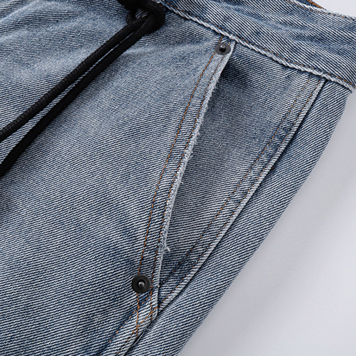 Men Classic Jeans Trousers Suit Pant Bottoms Joggers Clothes Women