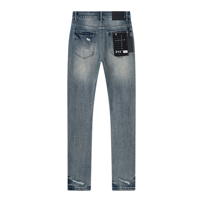 Men Classic Jeans Trousers Suit Pant Bottoms Joggers Clothes Women