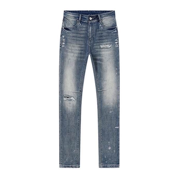 Men Classic Jeans Trousers Suit Pant Bottoms Joggers Clothes Women