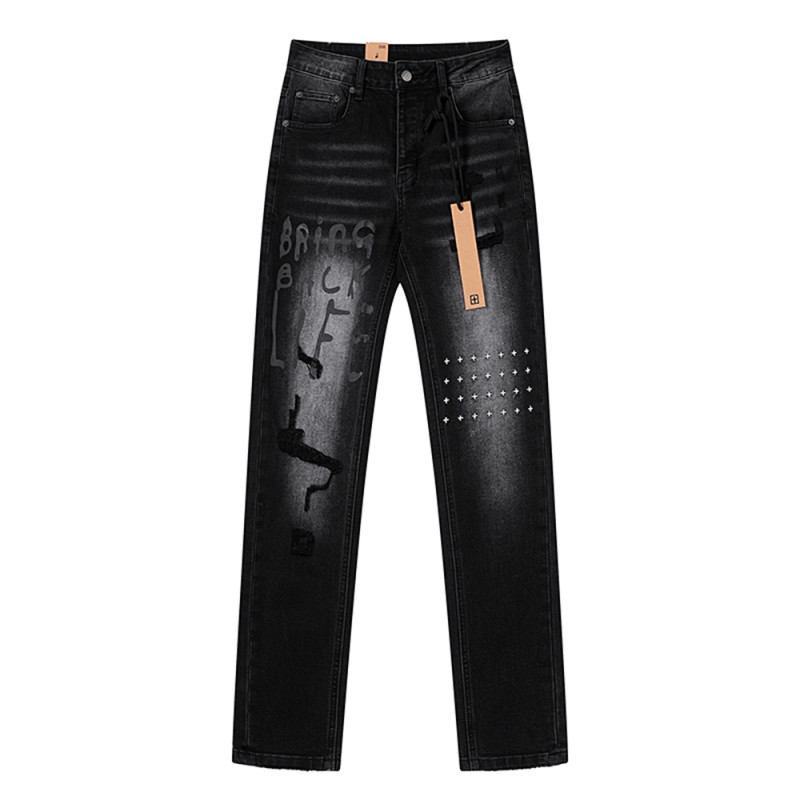 Men Classic Jeans Trousers Suit Pant Bottoms Joggers Clothes Women