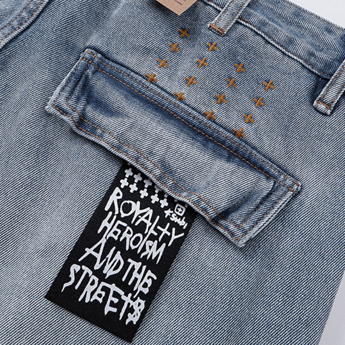 Men Classic Jeans Trousers Suit Pant Bottoms Joggers Clothes Women