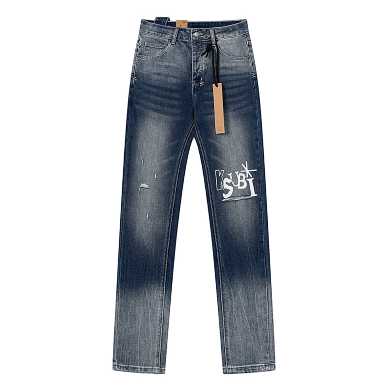 Men Classic Jeans Trousers Suit Pant Bottoms Joggers Clothes Women