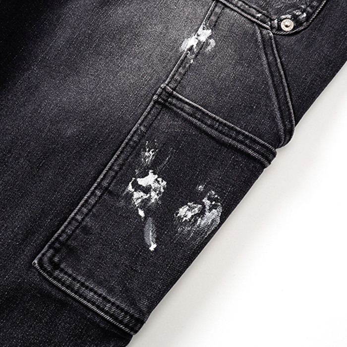 Men Classic Jeans Trousers Suit Pant Bottoms Joggers Clothes Women