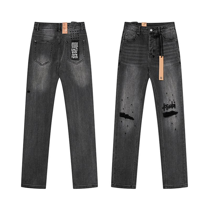 Men Classic Jeans Trousers Suit Pant Bottoms Joggers Clothes Women