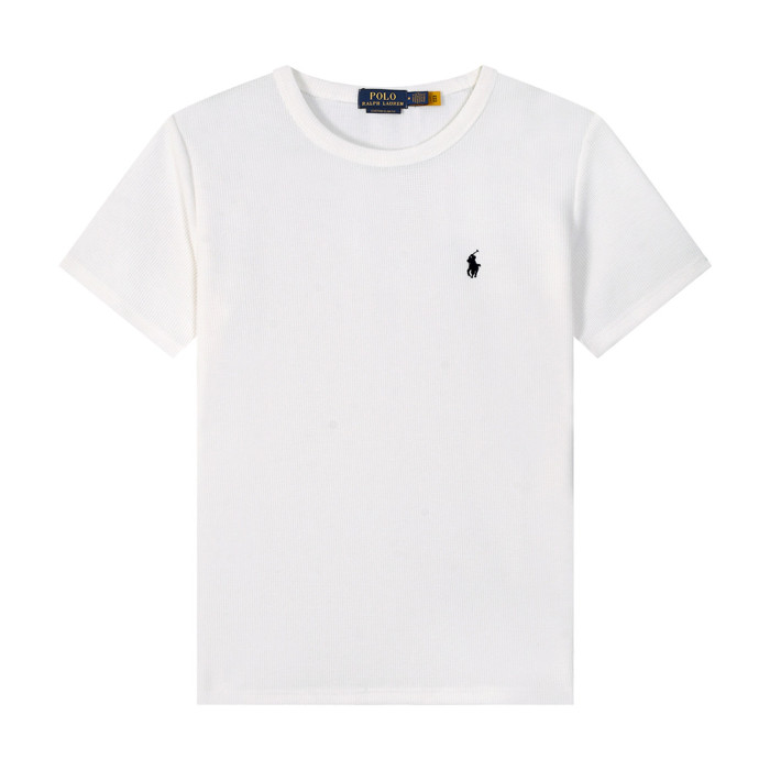 Men Women Knit T-shirt Short Sleeve T-shirt Pullover Tops Sweatshirt Unisex Tee Casual T-shirt