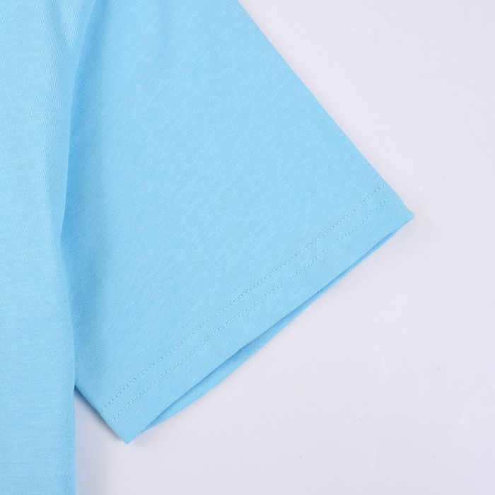 Men Women Short Sleeve T-shirt Tee Tops Casual Shirt Outfits Polo Shirt