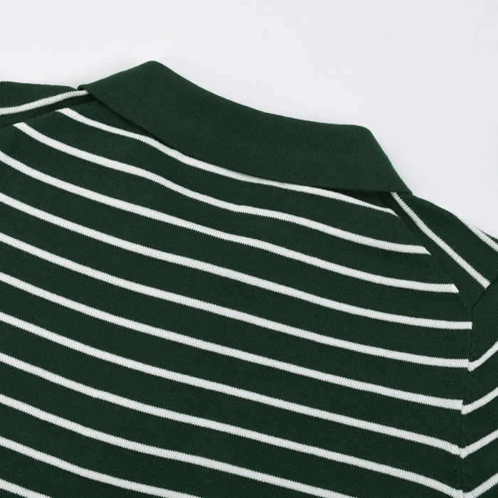 Men Women Knit T-shirt Short Sleeve T-shirt Pullover Tops Sweatshirt Unisex Tee Casual T-shirt