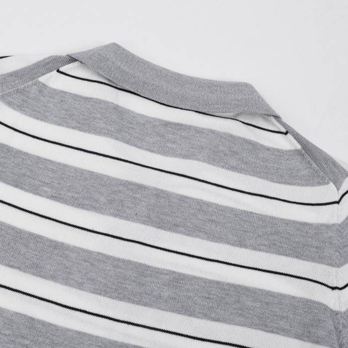 Men Women Knit T-shirt Short Sleeve T-shirt Pullover Tops Sweatshirt Unisex Tee Casual T-shirt