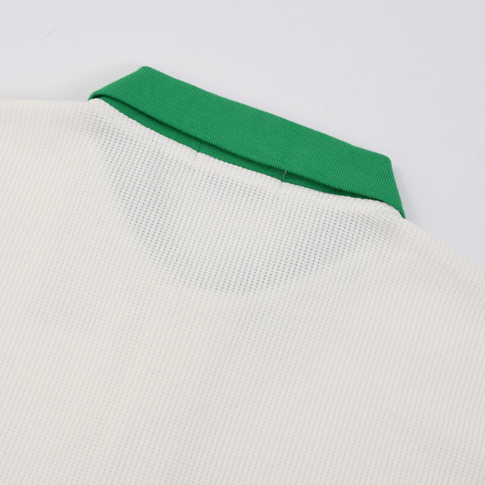 Men Women Knit T-shirt Short Sleeve T-shirt Pullover Tops Sweatshirt Unisex Tee Casual T-shirt