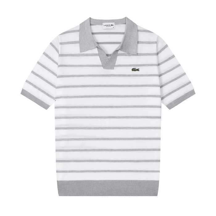 Men Women Knit T-shirt Short Sleeve T-shirt Pullover Tops Sweatshirt Unisex Tee Casual T-shirt
