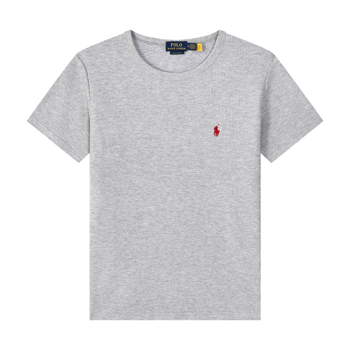 Men Women Knit T-shirt Short Sleeve T-shirt Pullover Tops Sweatshirt Unisex Tee Casual T-shirt