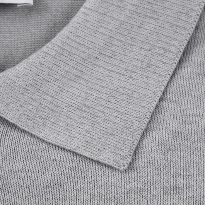 Men Women Knit T-shirt Short Sleeve T-shirt Pullover Tops Sweatshirt Unisex Tee Casual T-shirt