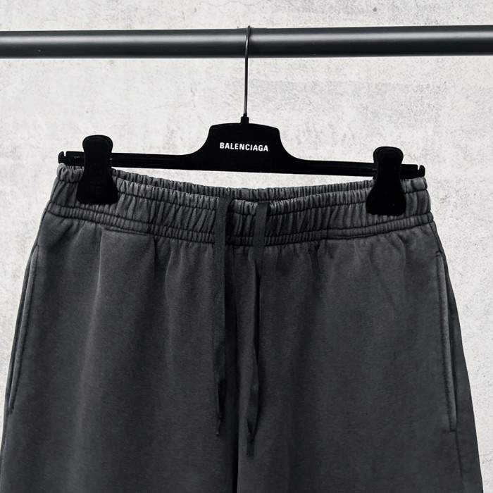 Women Men Breathable Elastic Waist Casual Shorts Mid-length Bottoms Loose Fit Shorts For Daily Wear Unisex