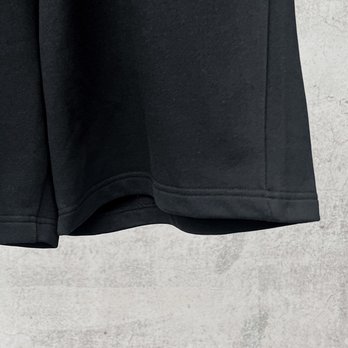 Women Men Breathable Elastic Waist Casual Shorts Mid-length Bottoms Loose Fit Shorts For Daily Wear Unisex
