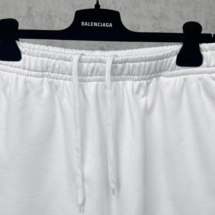 Women Men Breathable Elastic Waist Casual Shorts Mid-length Bottoms Loose Fit Shorts For Daily Wear Unisex