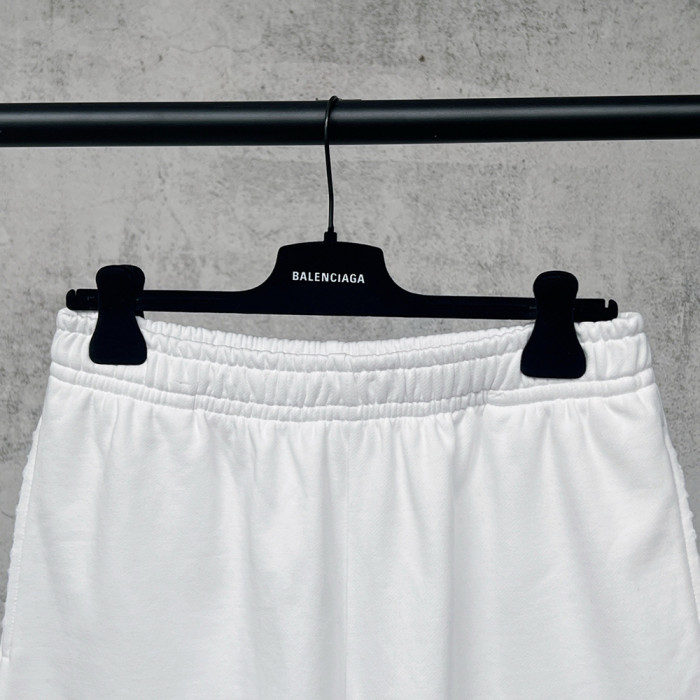 Women Men Breathable Elastic Waist Casual Shorts Mid-length Bottoms Loose Fit Shorts For Daily Wear Unisex