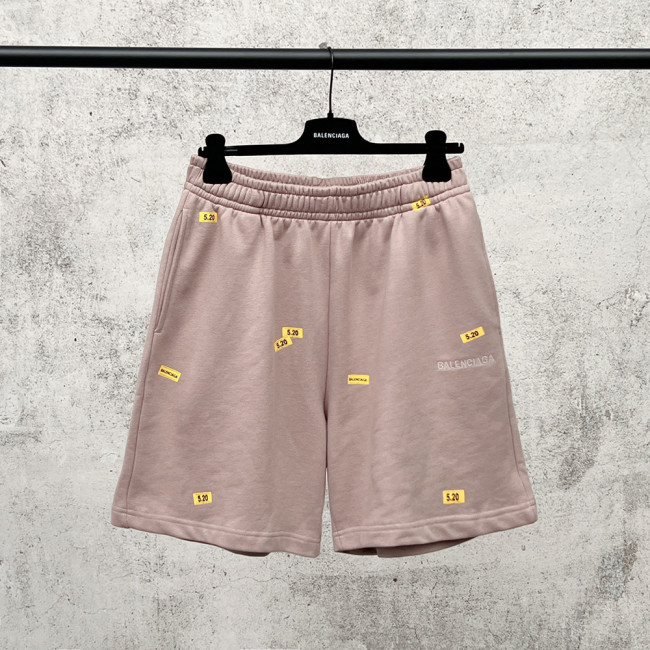 Women Men Breathable Elastic Waist Casual Shorts Mid-length Bottoms Loose Fit Shorts For Daily Wear Unisex